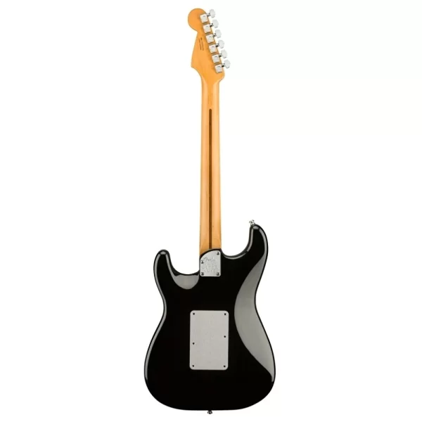 Fender American Ultra Luxe Stratocaster Floyd Rose HSS Gülağacı Klavye Mystic Black Elektro Gitar