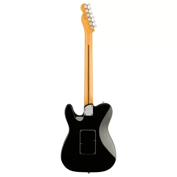 Fender American Ultra Luxe Telecaster Floyd Rose HH Akçaağaç Klavye Mystic Black Elektro Gitar