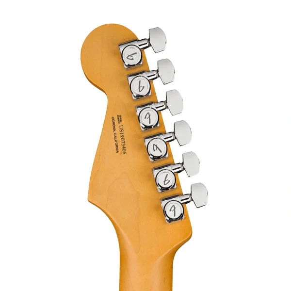 Fender American Ultra Stratocaster Gülağacı Klavye Arctic Pearl Elektro Gitar