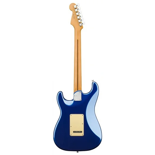 Fender American Ultra Stratocaster HSS Gülağacı Klavye Cobra Blue Elektro Gitar