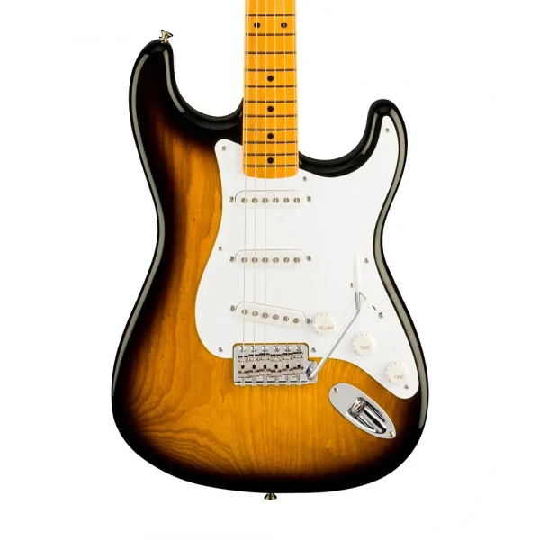Fender American Vintage II 70th Anniversary 1954 Stratocaster Akçaağaç Klavye 2 Color Sunburst Elektro Gitar