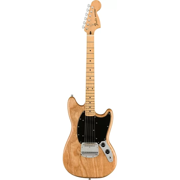 Fender Ben Gibbard Mustang Akçaağaç Klavye Natural Elektro Gitar