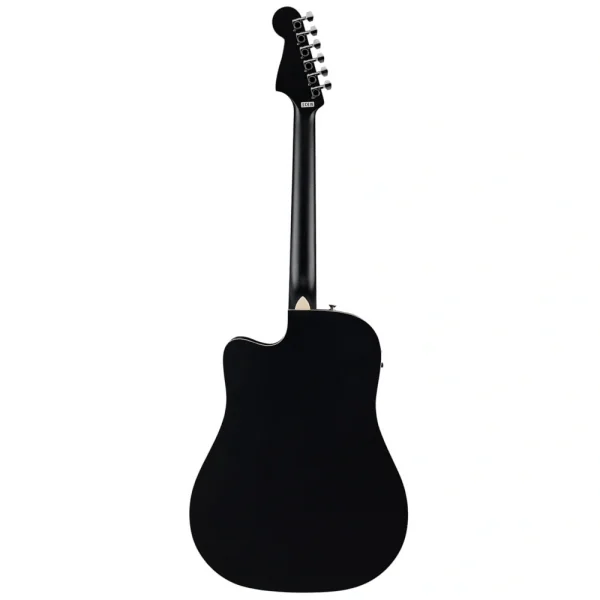 Fender California Debut Redondo CE Dreadnought Ceviz Klavye Siyah Elektro Akustik Gitar