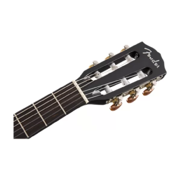 Fender CN-140SCE Nylon Thinline Ceviz Klavye Siyah Elektro Klasik Gitar