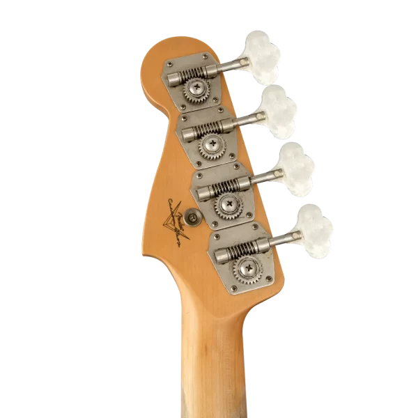 Fender Custom Shop 1963 Precision Bass Journeyman Relic Aged Daphne Blue Bas Gitar