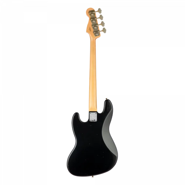 Fender Custom Shop 1968 Jazz Bass Journeyman Relic Aged Black Bas Gitar