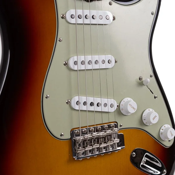 Fender Custom Shop Limited Edition 1959 Stratocaster Gülağacı Klavye NOS Chocolate 3 Ton Sunburst Elektro Gitar