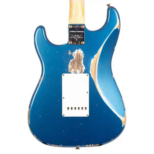 Fender Custom Shop Limited Edition 1967 Stratocaster HSS Heavy Relic Aged Aquamarine Metallic Elektro Gitar