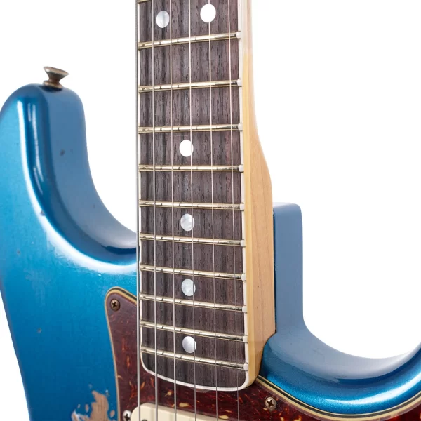 Fender Custom Shop Limited Edition 1967 Stratocaster HSS Heavy Relic Aged Aquamarine Metallic Elektro Gitar