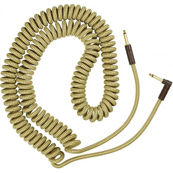 Fender Deluxe 9 Metre Tweed Coil Enstrüman Kablosu