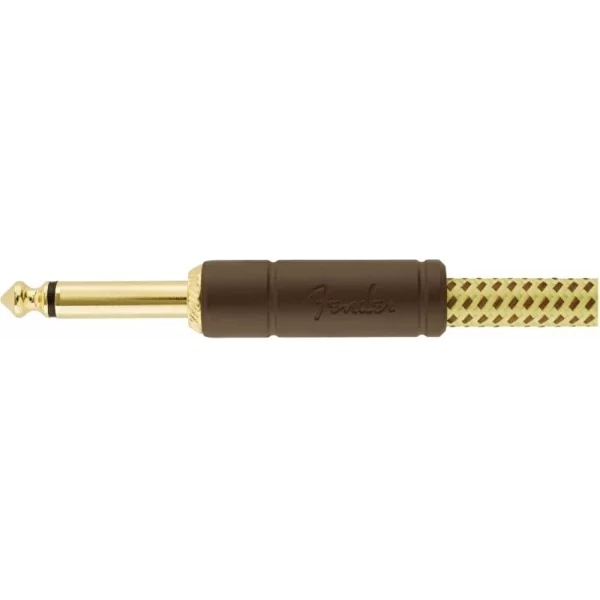 Fender Deluxe Düz/L Uç 3 Metre Tweed Enstrüman Kablo