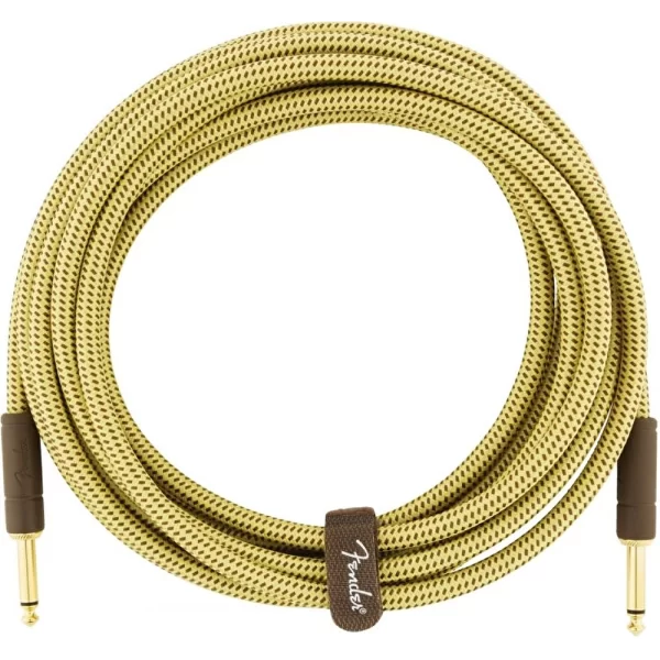 Fender Deluxe Düz Uçlu 4.5 Metre Tweed Kablo