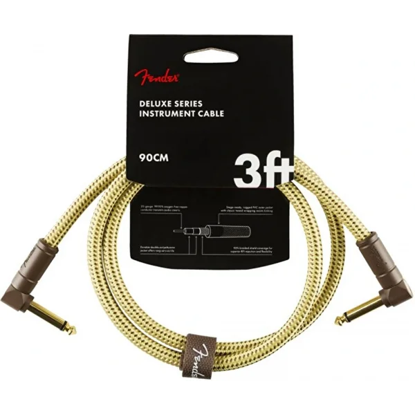 Fender Deluxe L Uç 90cm Tweed Enstrüman Kablo