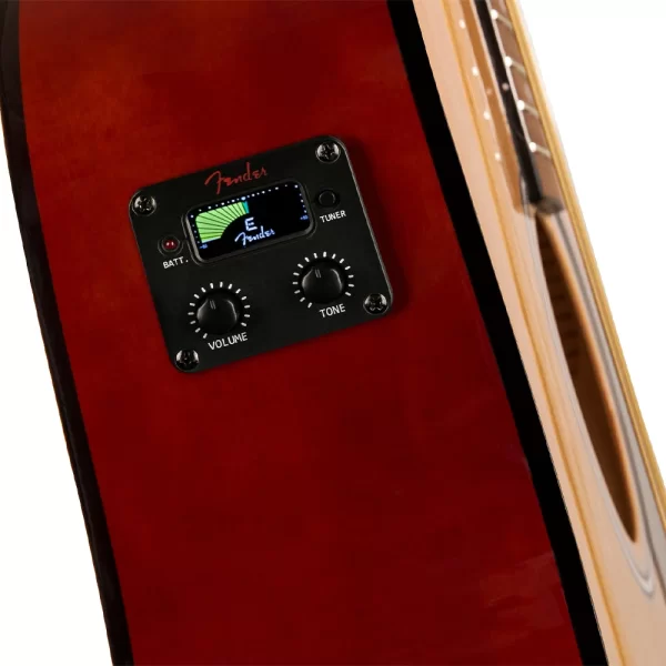 Fender FA-125CE Natural Elektro Akustik Gitar