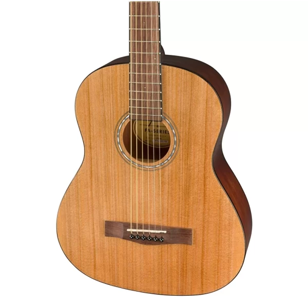 Fender FA-15 3/4 Dread Ceviz Klavye Natural Çanta Dahil Akustik Gitar
