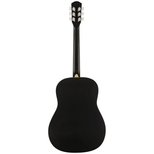 Fender FA-25 Dreadnought Ceviz Klavye Siyah Akustik Gitar