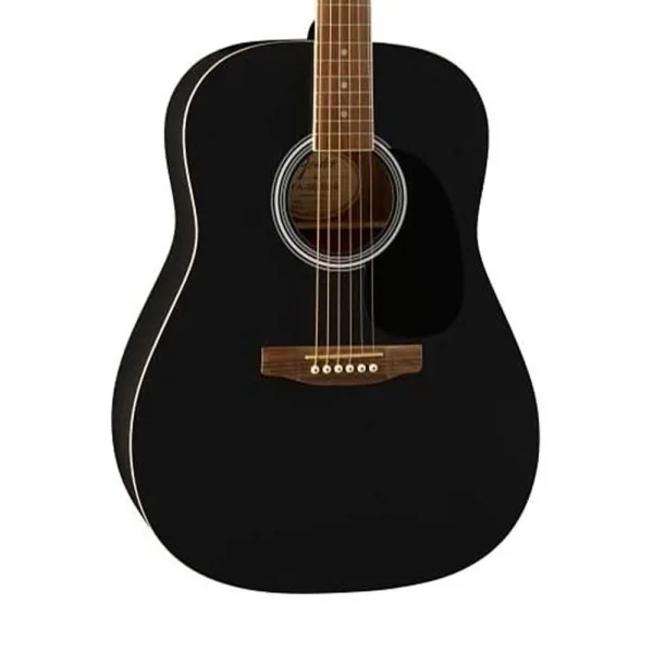 Fender FA-25 Dreadnought Ceviz Klavye Siyah Akustik Gitar