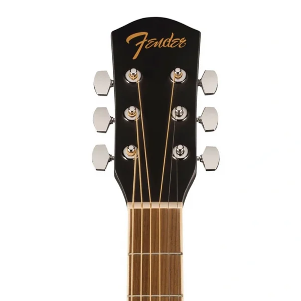 Fender FA-25CE Dreadnought Ceviz Klavye Siyah Elektro Akustik Gitar
