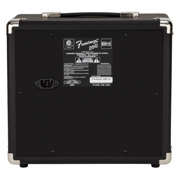 Fender Frontman 20G Black Elektro Gitar Amfisi