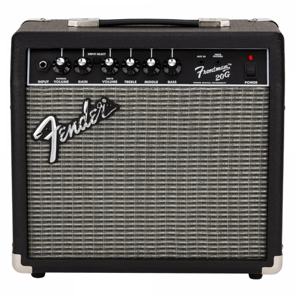 Fender Frontman 20G Black Elektro Gitar Amfisi