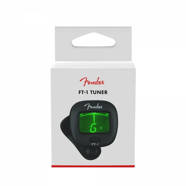 Fender FT-1 Pro Clip-On Tuner Black Akort Aleti