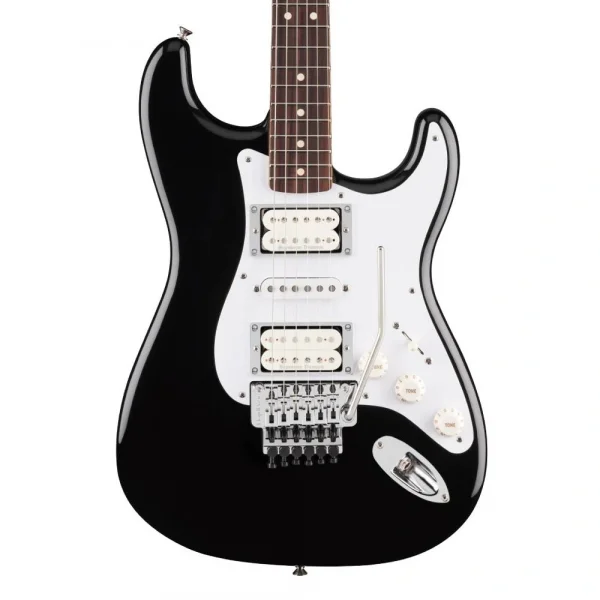 Fender Limited Edition 50th Anniversary Dave Murray Stratocaster Gülağacı Klavye Siyah Elektro Gitar