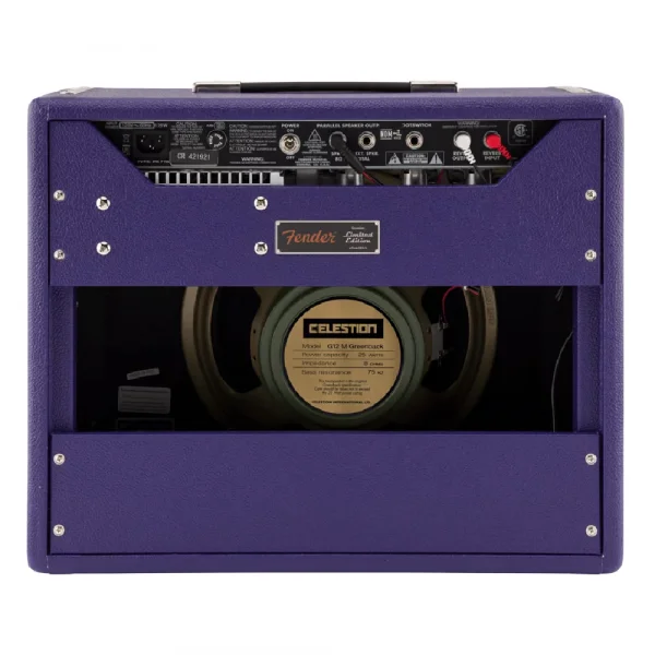 FENDER Limited Edition 65 Princeton Reverb Celestion G12M Greenback Plum/Wheat Elektro Gitar Amfisi