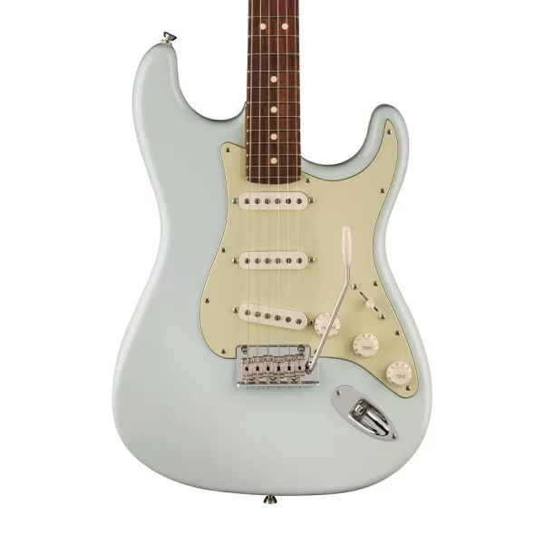 Fender Limited Edition American Professional II Stratocaster Gülağacı Klavye Sonic Blue Elektro Gitar
