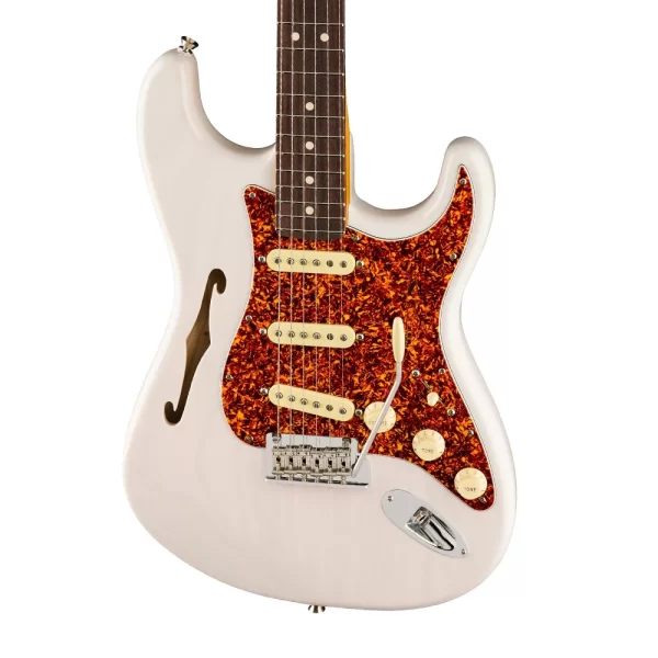 Fender Limited Edition American Professional II Stratocaster Thinline Gülağacı Klavye White Blonde Elektro Gitar