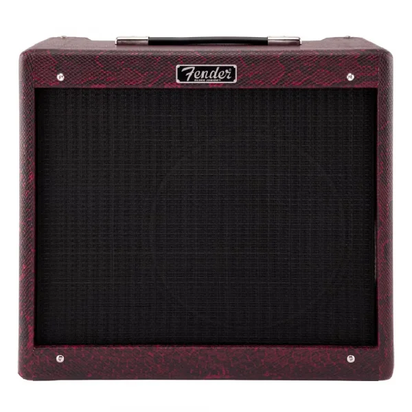 FENDER Limited Edition Blues Junior IV Red Snakeskin Texas Heat Elektro Gitar Amfisi