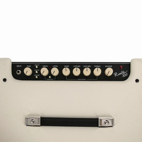 Fender Limited Edition Rumble 100 V3 Ivory Bas Gitar Amfisi