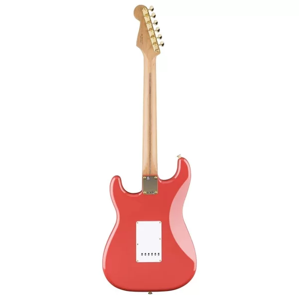 Fender Limited Edition Vintera II &#039;50s Stratocaster Roasted Akçaağaç Sap Gold Hardware Fiesta Red Elektro Gitar