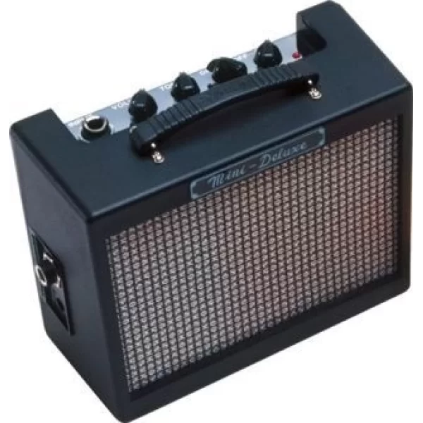 Fender Mini Deluxe MD-20 Mini Pilli Siyah Gitar Amfisi