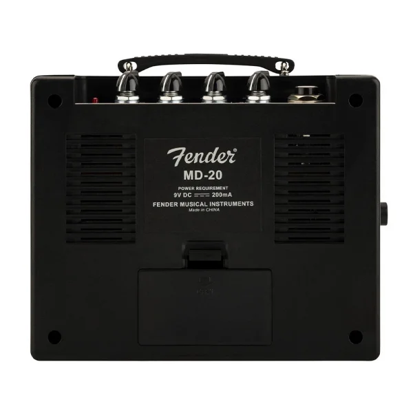 Fender Mini Deluxe MD-20 Mini Pilli Siyah Gitar Amfisi