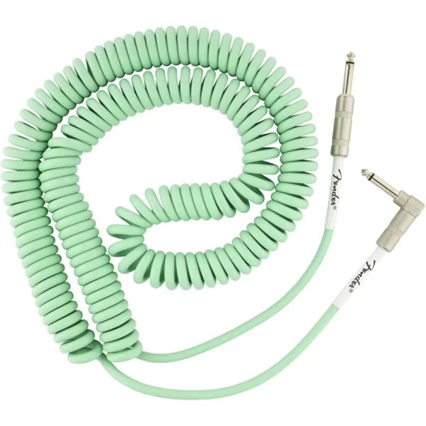 Fender Original Coil Cable Düz/L Uç 9 Metre Surf Green Kablo