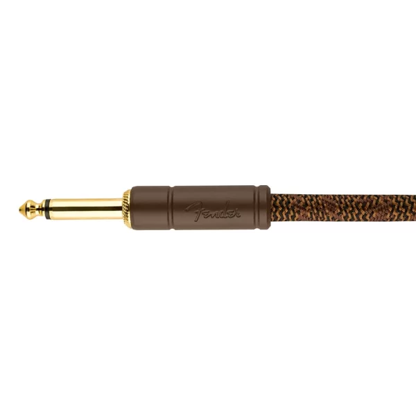 Fender Paramount 10 ft  Acoustic Instrument Cable Brown Kablo