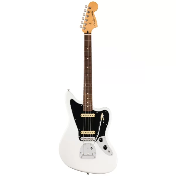Fender Player II Jaguar Gülağacı Klavye Polar White Elektro Gitar