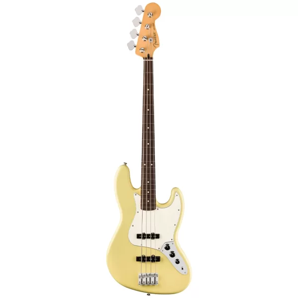 Fender Player II Jazz Bass Gülağacı Klavye Hialeah Yellow Bas Gitar