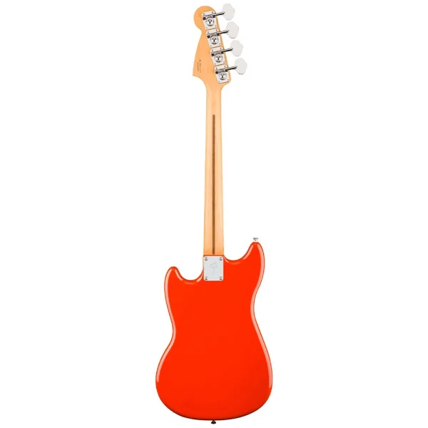 Fender Player II Mustang Bass PJ Gülağacı Klavye Coral Red Bas Gitar