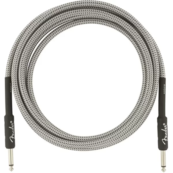 Fender Professional 3 Metre Beyaz Tweed Enstrüman Kablo