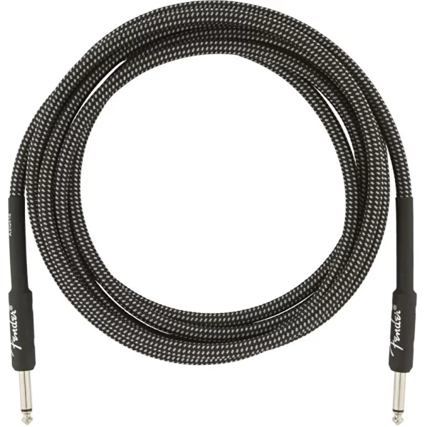 Fender Professional 3 Metre Gri Tweed Enstrüman Kablo