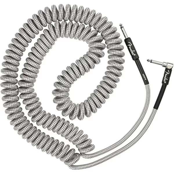 Fender Professional  9 Metre  White Tweed Coil Enstrüman Kablosu