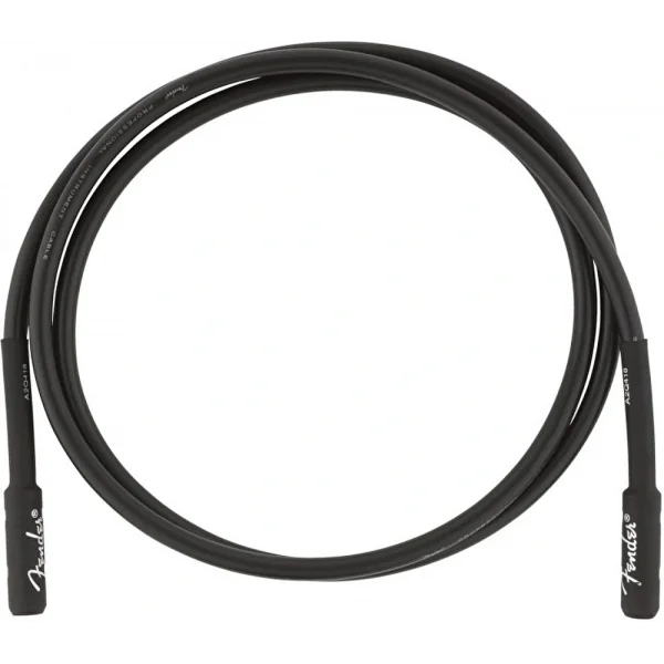 Fender Professional Düz/Düz 1.5 Metre Siyah Enstrüman Kablo