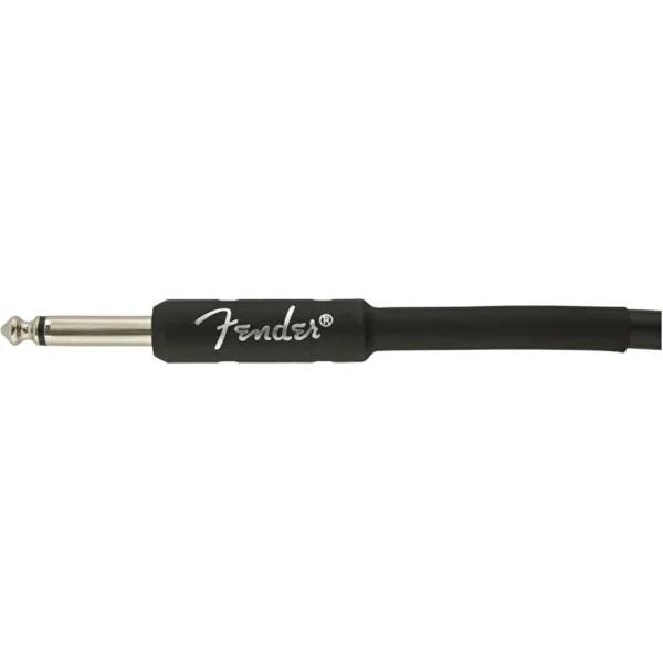 Fender Professional Düz/L Uç 3 Metre Siyah Entrüman Kablo