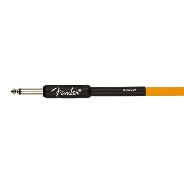 Fender Professional Glow in the Dark Cable 5.5 Metre Turuncu Kablo