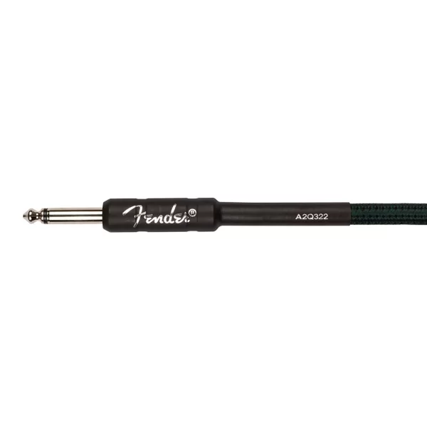 Fender Professional Instrument Cables 10 Tweed Sherwood Green Kablo
