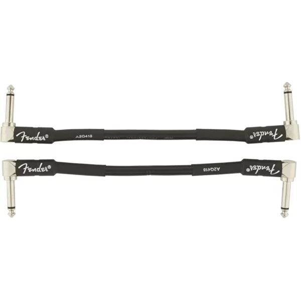 Fender Profesyonel L Uçlu 15cm 2li Paket Siyah Kablo