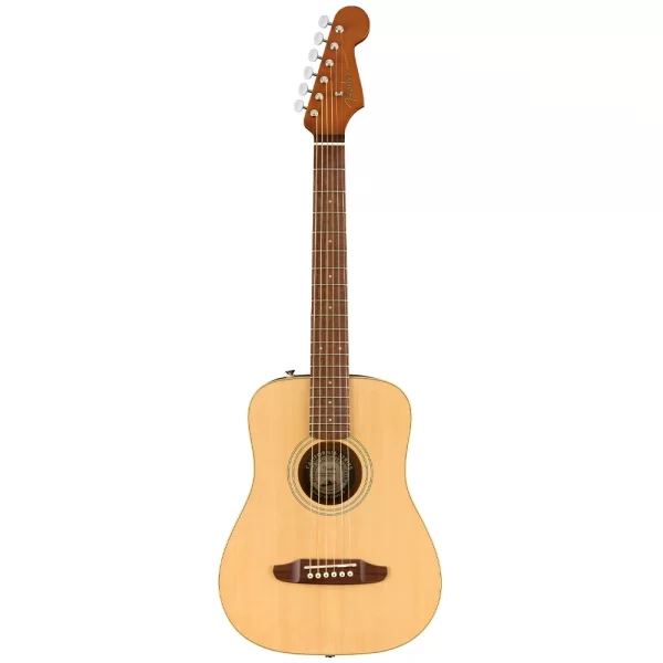 Fender Redondo Mini Ceviz Klavye w Bag Natural Akustik Gitar