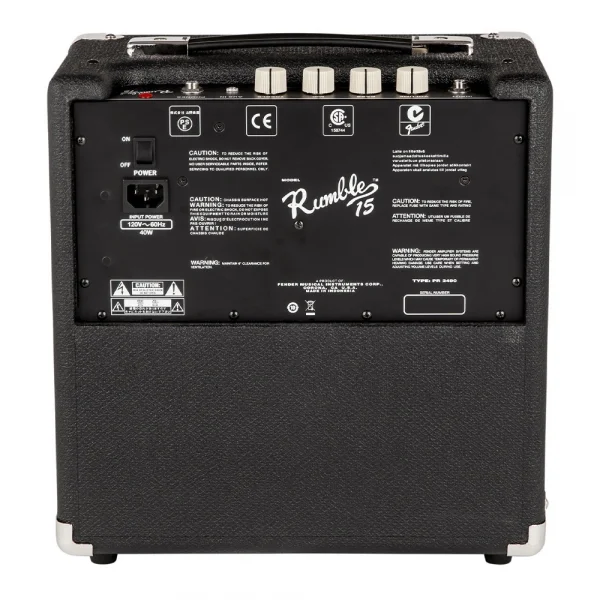 Fender Rumble 15 V3 Bas Gitar Amfisi