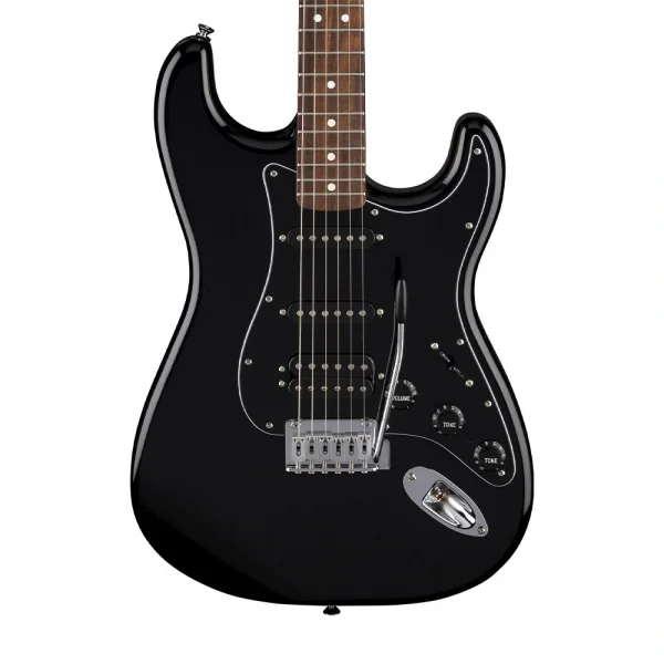 Fender Standard Stratocaster HSS Laurel Klavye Black Elektro Gitar